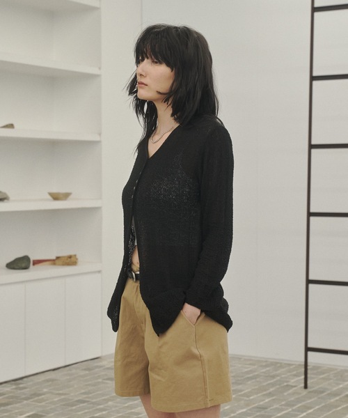 Lutim by u(ルチバイユー)の「Club short pants / クラブショートパンツ(その他パンツ・レディース・ブラック/ベージュ/ナチュラル・FREE)」の22枚目の写真