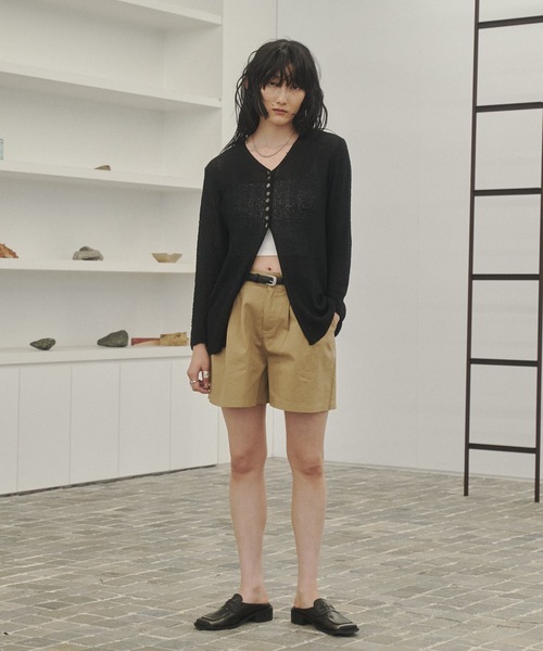 Lutim by u(ルチバイユー)の「Club short pants / クラブショートパンツ(その他パンツ・レディース・ブラック/ベージュ/ナチュラル・FREE)」の19枚目の写真