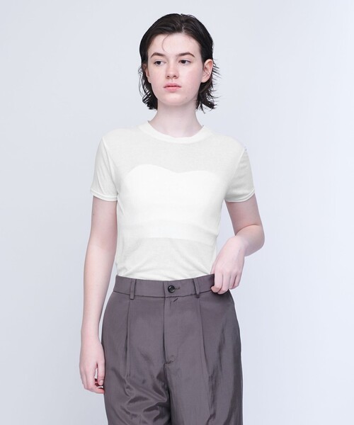 AEWEN MATOPH＞シアー Tシャツ（Tシャツ/カットソー）｜AEWEN