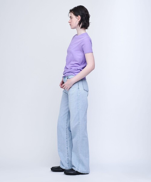 AEWEN MATOPH(イウエン マトフ)の「<AEWEN MATOPH>シアー Tシャツ(Tシャツ/カットソー・レディース・ホワイト/ブラック/オレンジ/ライラック/ダークブラウン/ダークグレー・FREE)」の22枚目の写真