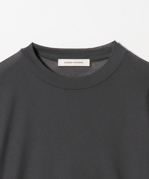 AEWEN MATOPH - イウエンマトフ シアートップス AEWEN MATOPH＞シアー クルーネック カットソー（Tシャツ