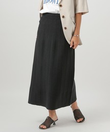 BAYFLOW | 縦長ラインですっきり]サマーニットタイトスカート(スカート)