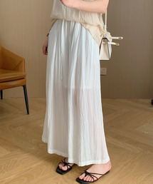 ハイウエストタックシアーワイドパンツ (SS)