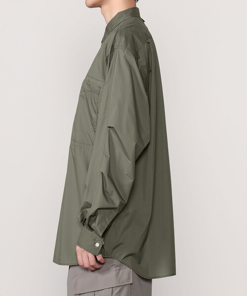 DAIWA PIER39（ダイワピア39）の「DAIWA PIER39 | TECH TRAVEL SHIRT MEN（シャツ/ブラウス・メンズ・チャコール/グレー系その他・S/L/M）」の5枚目の写真