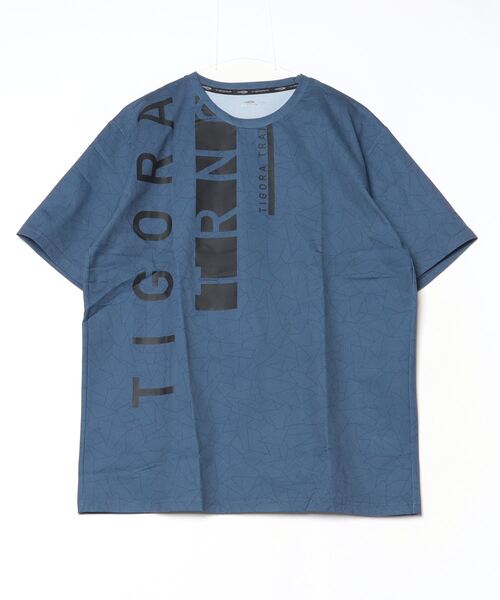 TIGORA(ティゴラ)の「ティゴラ TIGORA ドライメッシュTシャツ(Tシャツ/カットソー・メンズ・ホワイト/グレー/ブラック/ダークグレー/ネイビー/ベージュ・3L/LL/L/M/S)」の6枚目の写真