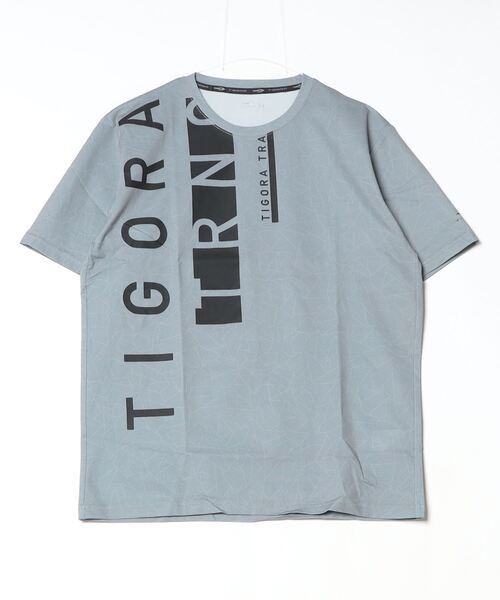 TIGORA(ティゴラ)の「ティゴラ TIGORA ドライメッシュTシャツ(Tシャツ/カットソー・メンズ・ホワイト/グレー/ブラック/ダークグレー/ネイビー/ベージュ・3L/LL/L/M/S)」の4枚目の写真