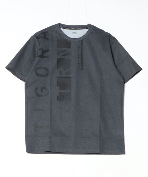 TIGORA(ティゴラ)の「ティゴラ TIGORA ドライメッシュTシャツ(Tシャツ/カットソー・メンズ・ホワイト/グレー/ブラック/ダークグレー/ネイビー/ベージュ・3L/LL/L/M/S)」の5枚目の写真