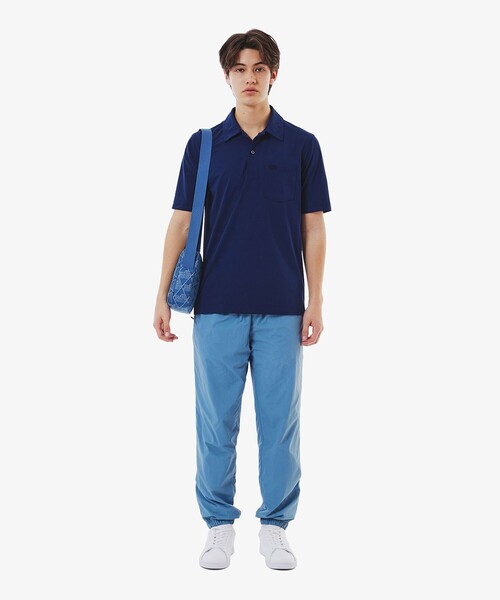 LACOSTE(ラコステ)の「速乾ストレッチシングルジャージポロシャツ(ポロシャツ・メンズ・ホワイト/ブルー/ネイビー・3/4/6/5)」の15枚目の写真