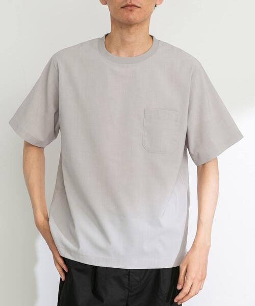 URBAN RESEARCH Sonny Label(アーバンリサーチサニーレーベル)の「『吸水速乾』クイックドライリネンタッチTEE(Tシャツ/カットソー・メンズ・スミクロ/ネイビー/ブルー/ライトグレー・MEDIUM/LARGE)」の12枚目の写真