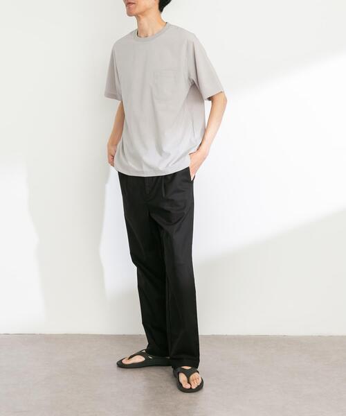 セール】『吸水速乾』クイックドライリネンタッチTシャツ（T
