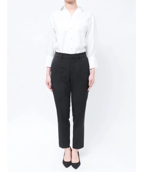 TONAL（トーナル）の「スーツスリムパンツ（その他パンツ・レディース・ブラック/ベージュ/グレー/ネイビー・SMALL/MEDIUM/LARGE）」の9枚目の写真