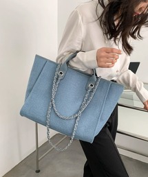 Jasmine Grandiflorum | 【Jasmine】チェーントートバッグ(トートバッグ)