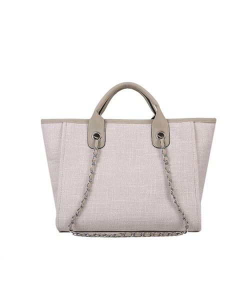 Jasmine Grandiflorum(ジャスミングランディフローラム)の「【Jasmine】チェーントートバッグ(トートバッグ・レディース・ブラック/ブルー/グレー・FREE)」の12枚目の写真