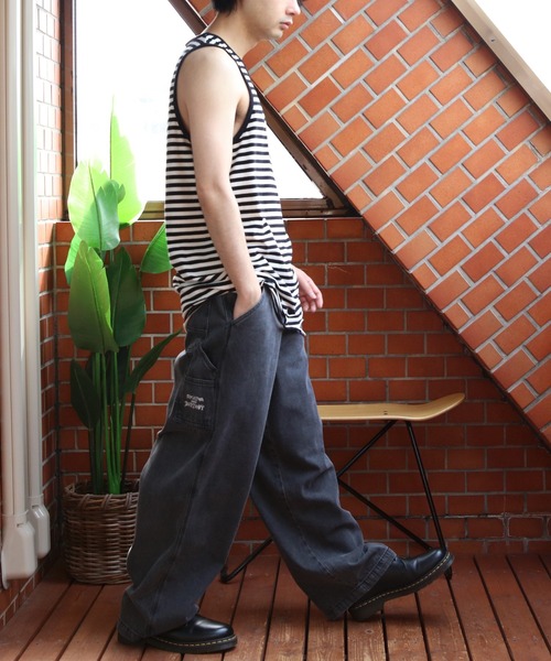 ８(eight)（エイト）の「ダメージ加工タンクトップ（タンクトップ・メンズ・ホワイト系その他/オフホワイト/チャコールグレー/ブラック/グレー系その他・FREE）」の9枚目の写真