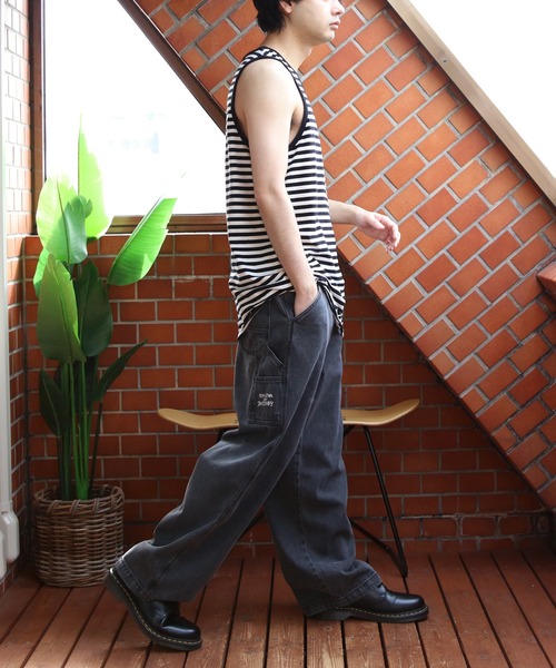 ８(eight)（エイト）の「ダメージ加工タンクトップ（タンクトップ・メンズ・ホワイト系その他/オフホワイト/チャコールグレー/ブラック/グレー系その他・FREE）」の10枚目の写真