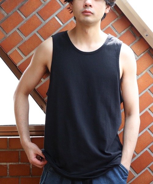 ８(eight)（エイト）の「ダメージ加工タンクトップ（タンクトップ・メンズ・ホワイト系その他/オフホワイト/チャコールグレー/ブラック/グレー系その他・FREE）」の12枚目の写真