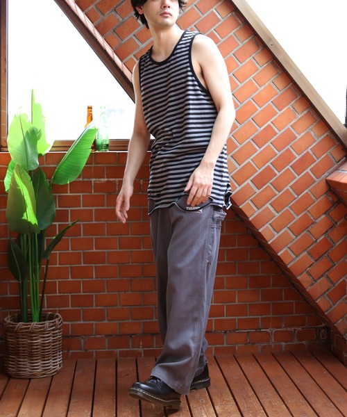 ダメージ加工タンクトップ（タンクトップ）｜8(eight)（エイト）の