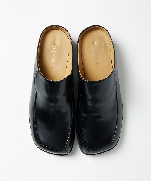 leinwande（ラインヴァンド）の「【leinwande】Square Clogs（スリッポン・レディース・ブラック/ブラウン・1/36）」の9枚目の写真
