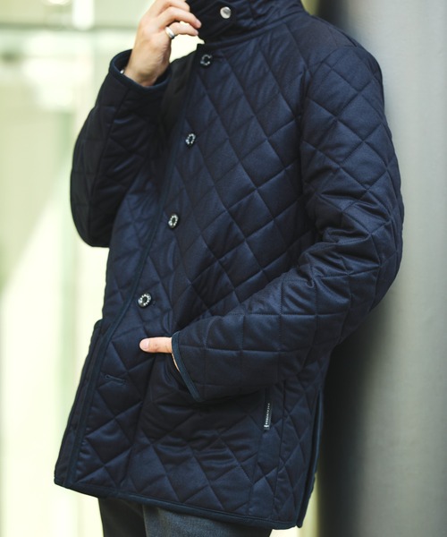 別注】MACKINTOSH / WAVERLY ウール キルティングジャケット（ブルゾン