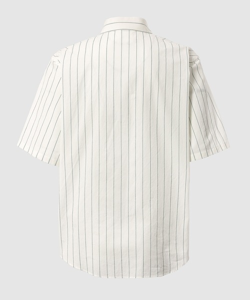 DIGAWEL（ディガウェル）の「S/S Shirt (generic) ③ stripe（シャツ/ブラウス・メンズ・レッド/ブルー/グリーン・2）」の4枚目の写真