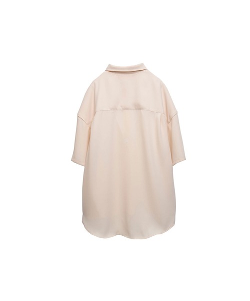 Nora Lily(ノラリリー)の「【Nora Lily】Sheer Layered Wide Shirt(UNISEX)(シャツ/ブラウス・メンズ・オフホワイト/ライトブルー/ブラック・FREE)」の15枚目の写真