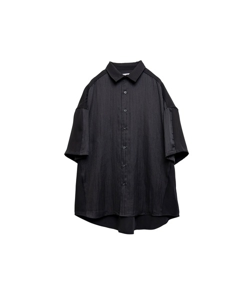 ブラウス シャツ 「Nora Lily」「elle」Kitting Blocking Hi-Neck Blouse レディース Nora Lily ブラウス シャツ 「Nora Lily」「elle」Kitting