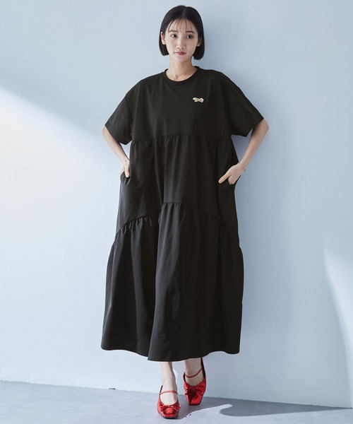 速乾>PENNEYS/ペニーズ 別注 THE FOX ロゴ ワンポイントワッペン刺繍