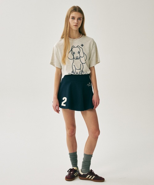 Mardi Mercredi(マルディメクルディ)の「TSHIRT DDANJI CH.02 / Tシャツ ダンジ CH.02(Tシャツ/カットソー・レディース・アイボリー・FREE)」の11枚目の写真