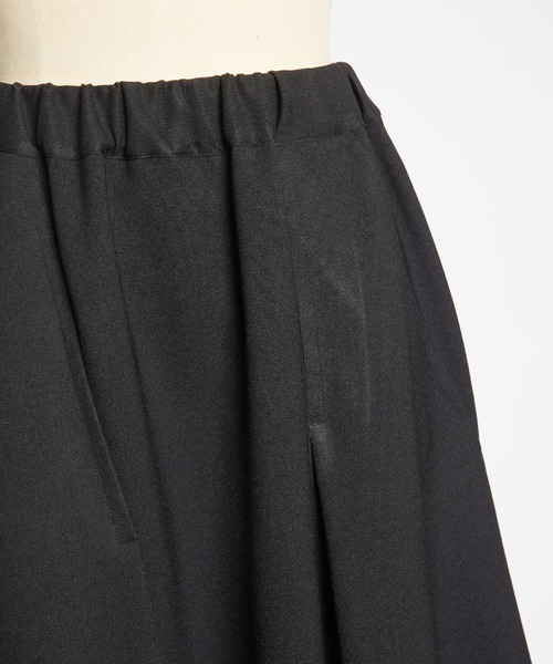 gomme（ゴム）の「ウーリーツイル　チェンジスカート（スカート・レディース・ボルドー/ブラック・MEDIUM）」の15枚目の写真