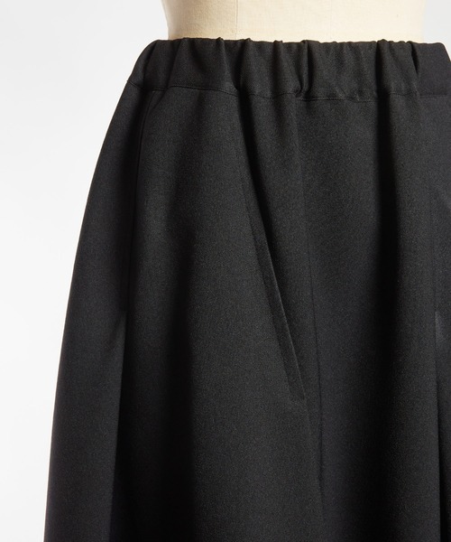 gomme（ゴム）の「ウーリーツイル　チェンジスカート（スカート・レディース・ボルドー/ブラック・MEDIUM）」の17枚目の写真