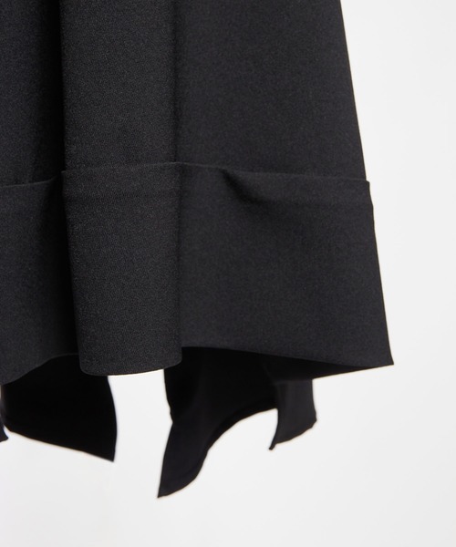 gomme（ゴム）の「ウーリーツイル　チェンジスカート（スカート・レディース・ボルドー/ブラック・MEDIUM）」の19枚目の写真