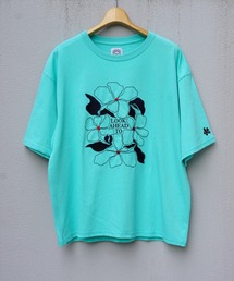 BEAVER | B omnivore/ビーオムニボー　16/10 E天竺 フラワー刺繍 S/S TEE(Tシャツ/カットソー)