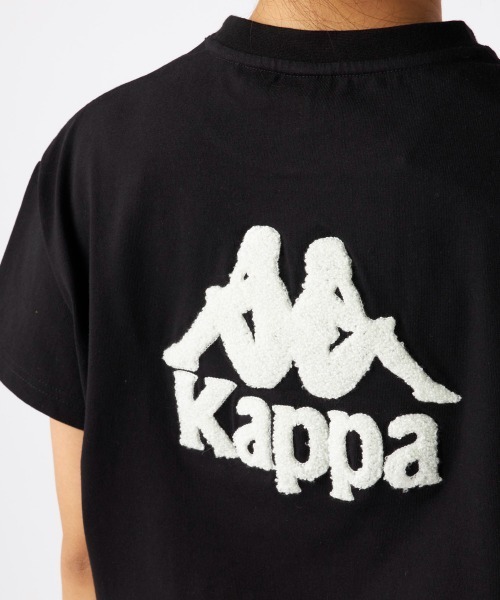 Kappa(カッパ)の「サガラ刺繍 オーバーサイズTシャツ(Tシャツ/カットソー・レディース・ホワイト/ブラック/ライトブルー・LARGE/MEDIUM)」の7枚目の写真