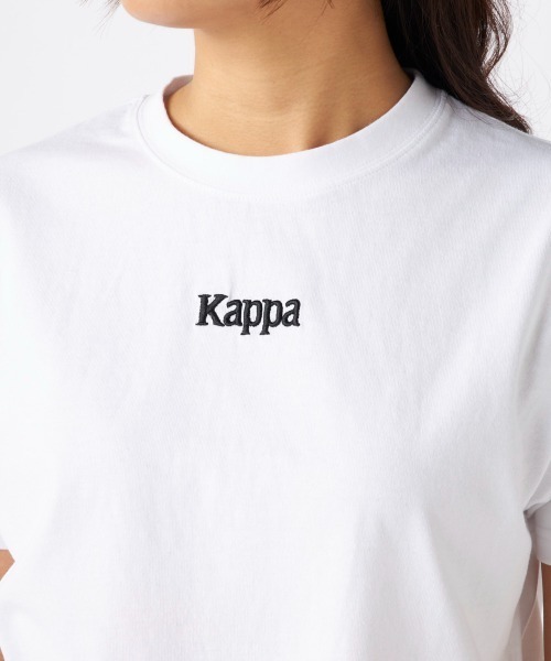 Kappa(カッパ)の「サガラ刺繍 オーバーサイズTシャツ(Tシャツ/カットソー・レディース・ホワイト/ブラック/ライトブルー・LARGE/MEDIUM)」の13枚目の写真