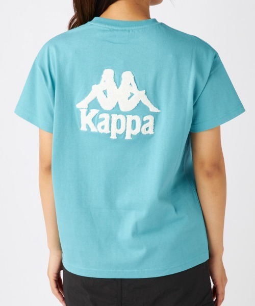 Kappa(カッパ)の「サガラ刺繍 オーバーサイズTシャツ(Tシャツ/カットソー・レディース・ホワイト/ブラック/ライトブルー・LARGE/MEDIUM)」の16枚目の写真