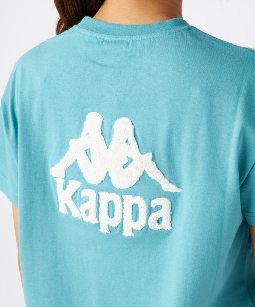 Kappa(カッパ)の「サガラ刺繍 オーバーサイズTシャツ(Tシャツ/カットソー・レディース・ホワイト/ブラック/ライトブルー・LARGE/MEDIUM)」の17枚目の写真