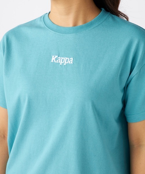 Kappa(カッパ)の「サガラ刺繍 オーバーサイズTシャツ(Tシャツ/カットソー・レディース・ホワイト/ブラック/ライトブルー・LARGE/MEDIUM)」の18枚目の写真