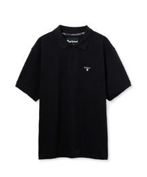 タータンチェック Barbour ロゴ スポーツ ポロシャツ