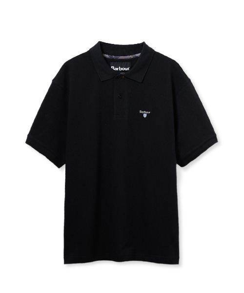 Barbour(バブアー)の「タータンチェック Barbour ロゴ スポーツ ポロシャツ(ポロシャツ・メンズ・ブラック/ライトブルー/アイボリー/ネイビー/ホワイト/レッド・SMALL/MEDIUM/LARGE)」の5枚目の写真