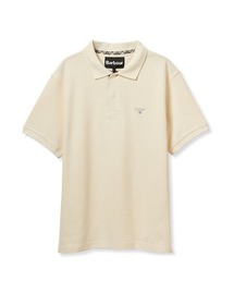 タータンチェック Barbour ロゴ スポーツ ポロシャツ