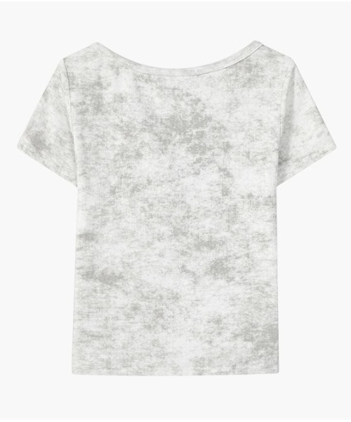.KOM(ドットコム)の「A'GEM/9 × .kom 『.KOM/ドットケーオーエム』 /ヘンリーネックカットソー(Tシャツ/カットソー・レディース・チャコールグレー/アイボリー・FREE)」の18枚目の写真