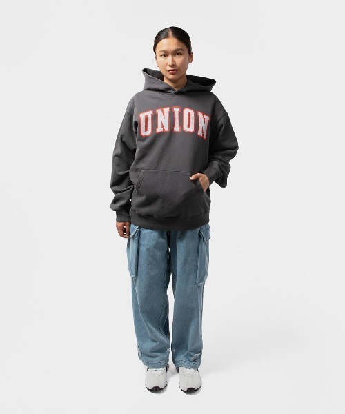 パーカー・フーディ IONSEOUL Warm Tour Hood T (3color) 4JH717 UNION IVY HOODIE ユニオン フ―ディー パーカー(パーカー