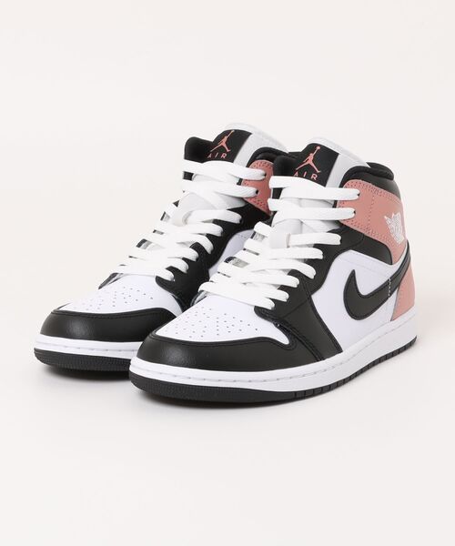 JORDAN BRAND AIR JORDAN 1 MID DARK CONCORD/TAXI-WHITE-BLACK