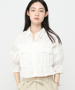 Multiway Taffeta Blouse/マルチウェイタフタブラウス（シャツ