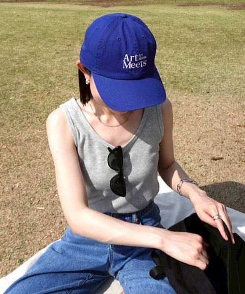 OUTDOOR PRODUCTS（アウトドアプロダクツ）の「ART MEETS CAP（キャップ・レディース・ブラック/ブラウン/ベージュ/グリーン/カーキ/ネイビー/ブルー系その他/ピンク・FREE）」の9枚目の写真