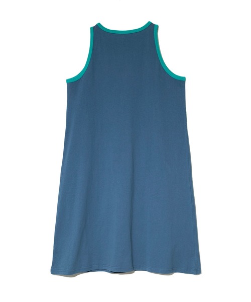 go slow caravan（ゴースローキャラバン）の「USA/Cカラーバインダータンクトップワンピース W（ワンピース・レディース・ホワイト/イエロー/ブラック/ブルー・FREE）」の15枚目の写真