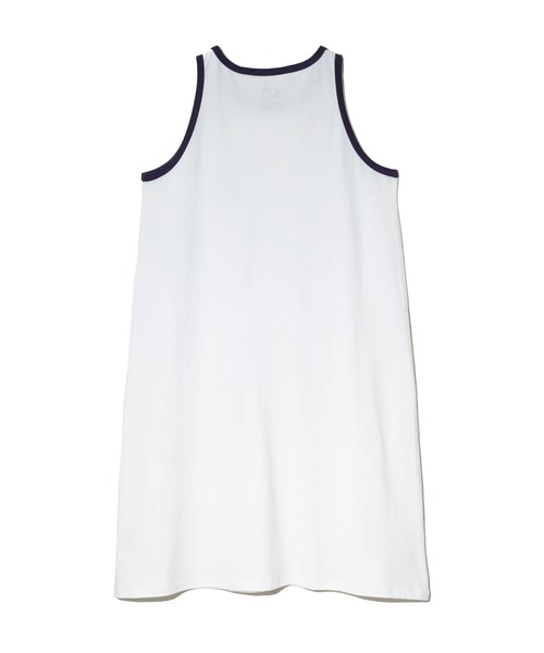 go slow caravan（ゴースローキャラバン）の「USA/Cカラーバインダータンクトップワンピース W（ワンピース・レディース・ホワイト/イエロー/ブラック/ブルー・FREE）」の6枚目の写真