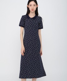 3.3 Field Trip／小花柄ポロワンピース