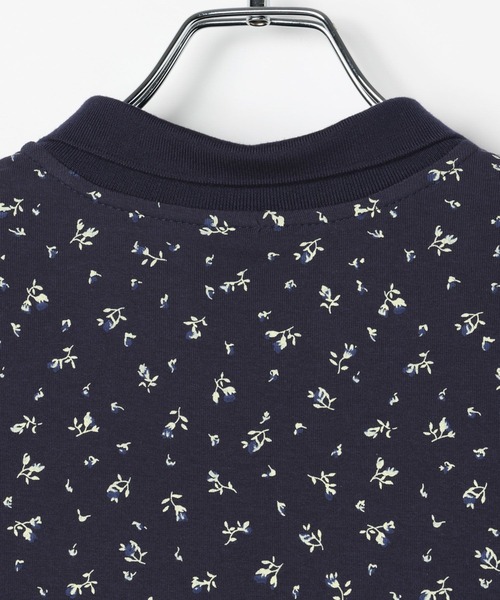 3.3 Field Trip （3.3フィールドトリップ）の「3.3 Field Trip／小花柄ポロワンピース（ワンピース・レディース・ネイビー/グレー・FREE）」の10枚目の写真