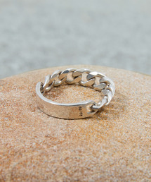 20/80(eDGeB[GCeB[)20/80 gDGeB[GCeB[ / STERLING SILVER ID CHAIN RING 5mm WIDTH X^[OVo[925ID`F[O / AR029(O)